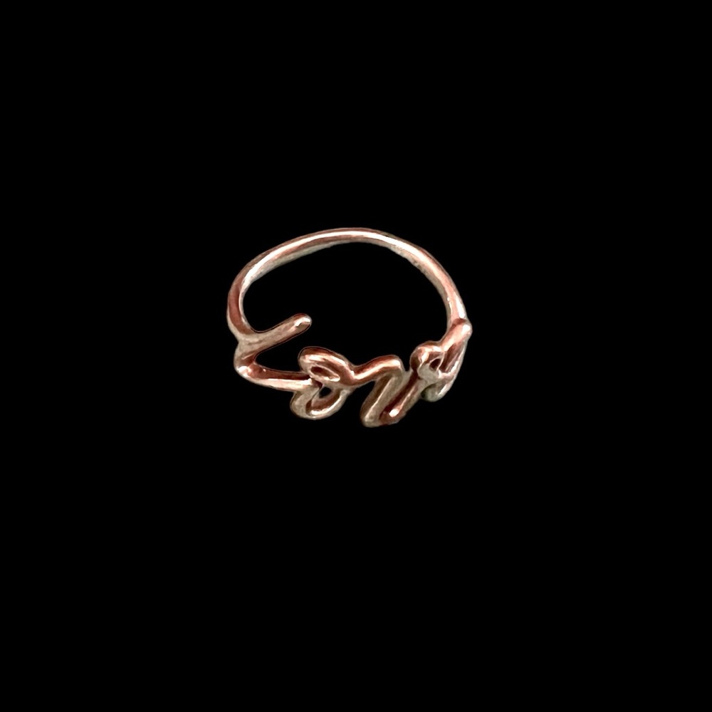 Tiffany’s Paloma Picasso Graffiti Love Ring 925 Silver